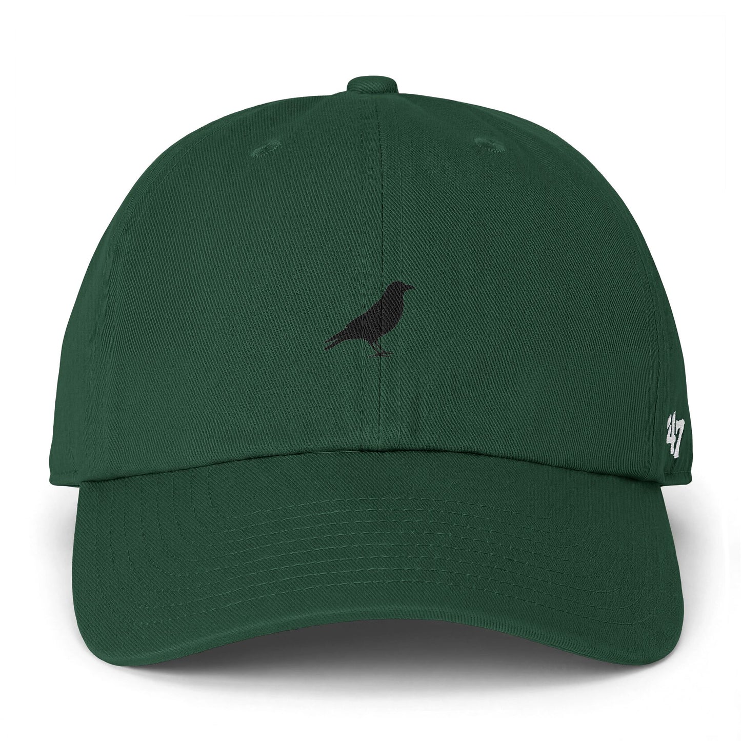 Cap — Minimalist Blackbird Embroidered Clean Up Cap