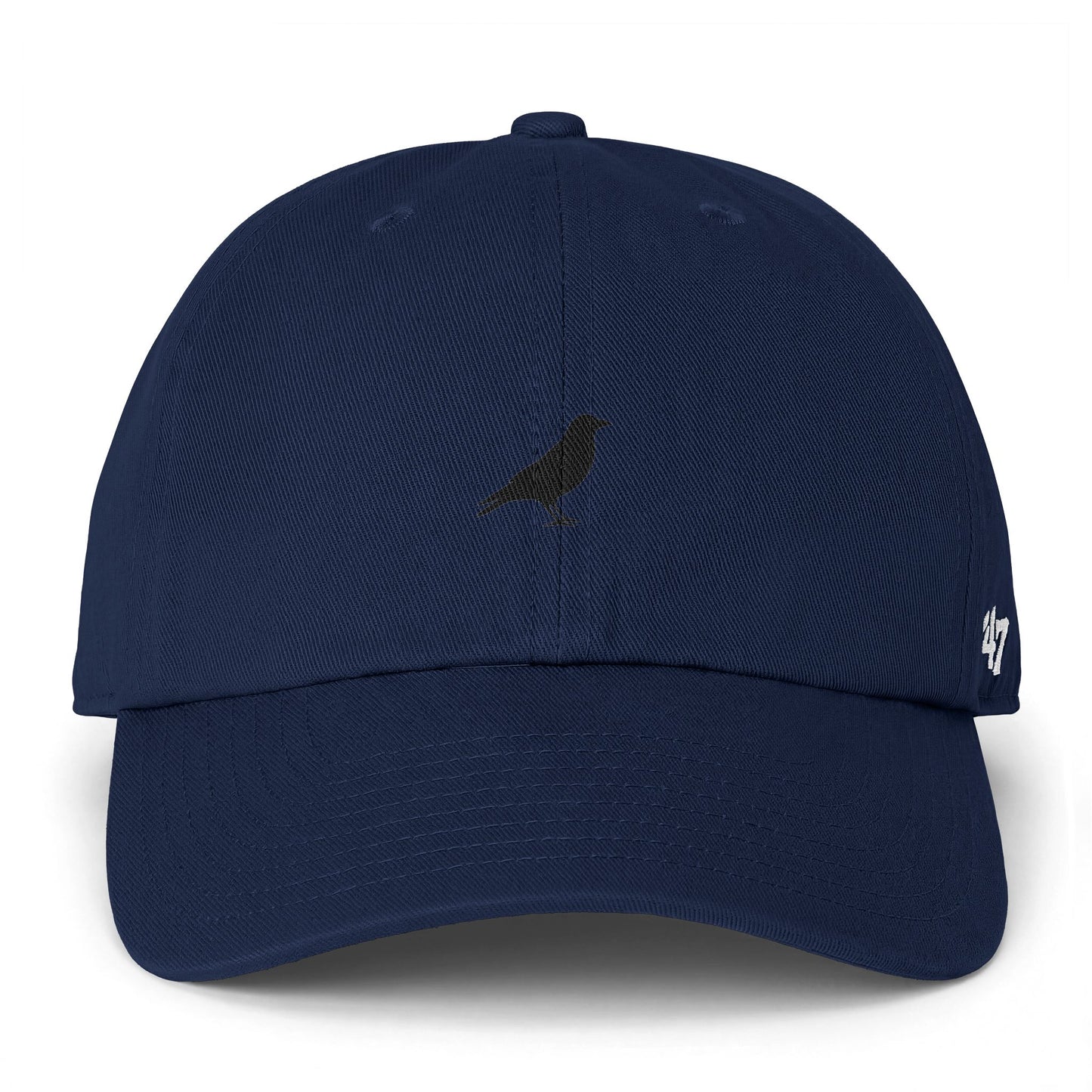 Cap — Minimalist Blackbird Embroidered Clean Up Cap
