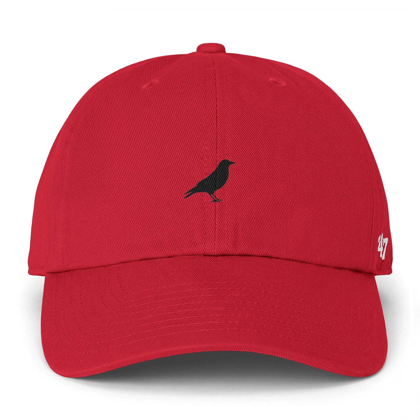 Cap — Minimalist Blackbird Embroidered Clean Up Cap