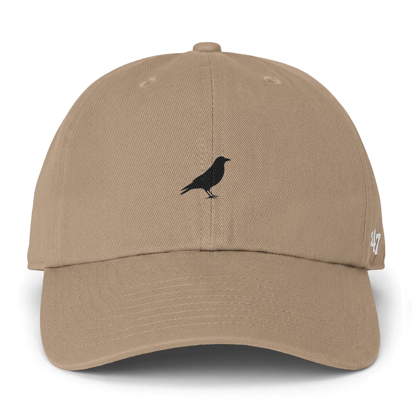 Cap — Minimalist Blackbird Embroidered Clean Up Cap